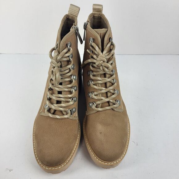 Dolce Vita Huey Hiker in Mushroom Nubuck combat lug sole bootie 6.5 - Picture 10 of 14